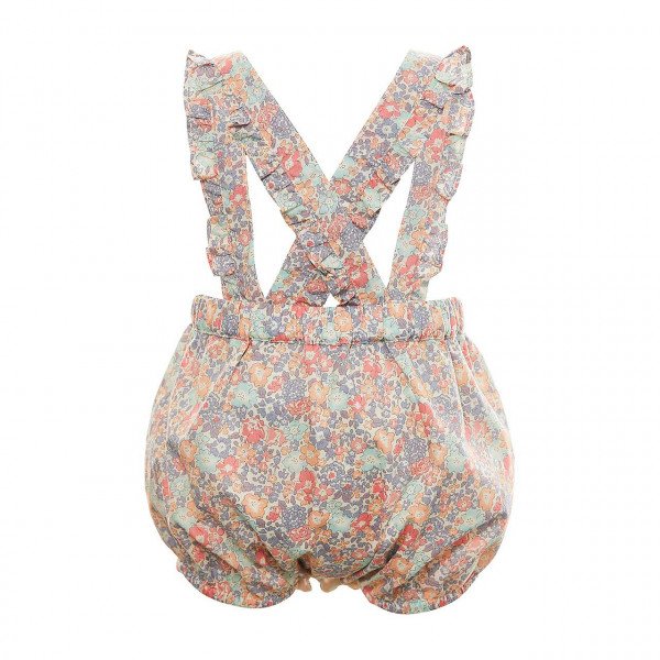 Marie-Chantal Erin Liberty Fabric Suspender Shorts