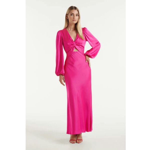 Forever New Wren Long Sleeve Twist Maxi Dress