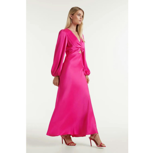 Forever New Wren Long Sleeve Twist Maxi Dress