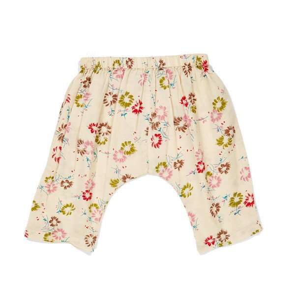 Caramel Magnolia Baby Trousers