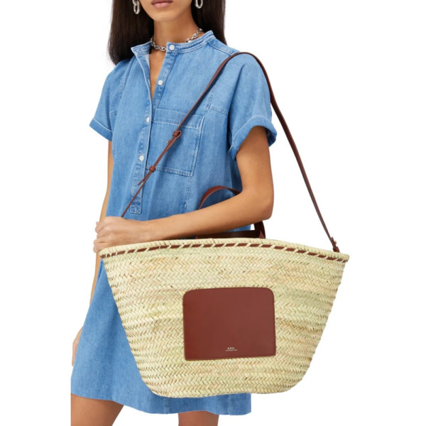 A.P.C. The Zoe Large Basket Bag