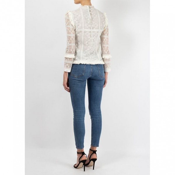 LoveShackFancy Embroidered Top (S)