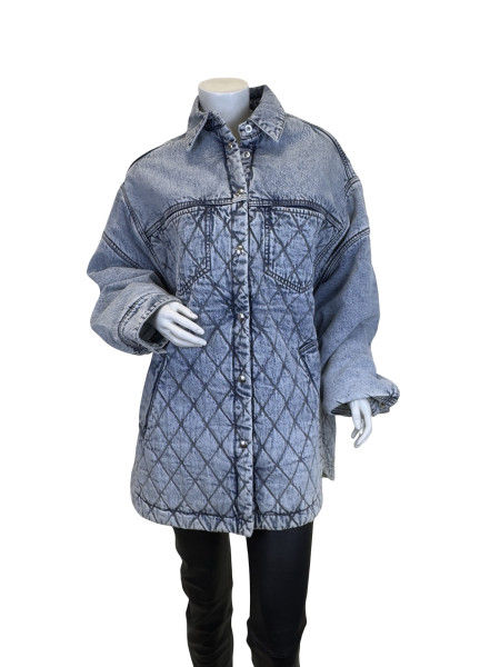IRO Acid-Wash Denim Jacket