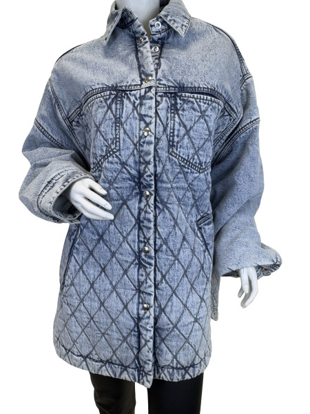 IRO Acid-Wash Denim Jacket