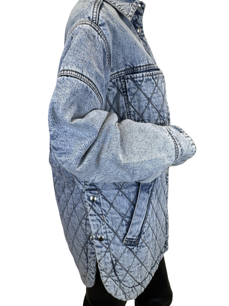 IRO Acid-Wash Denim Jacket