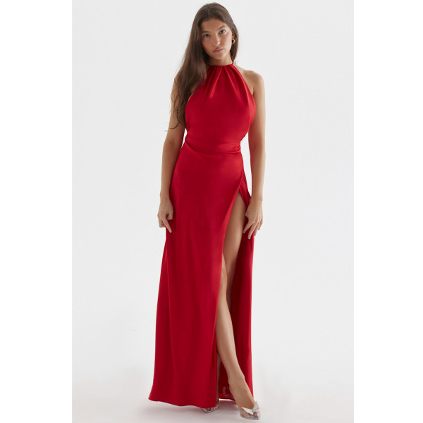 HOUSE OF CB Zanab Thigh Slit Maxi Dress