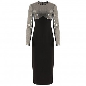 Coast gisella ombre sequin top dress