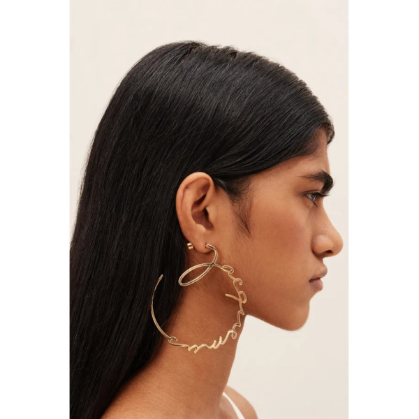 Jacquemus Les Grand Créoles Earrings