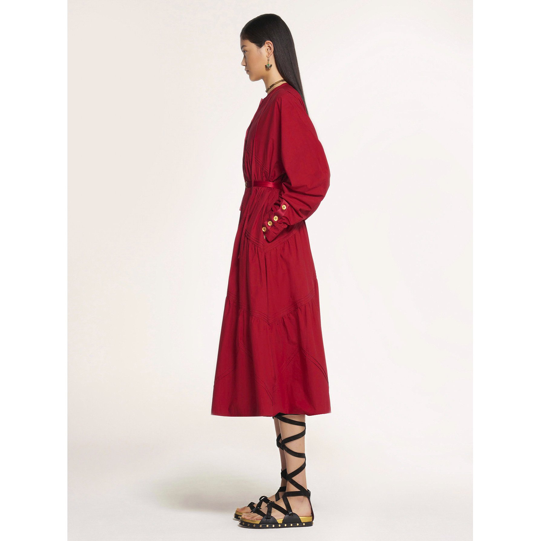 PORTS 1961 Ribbon Henley Dress