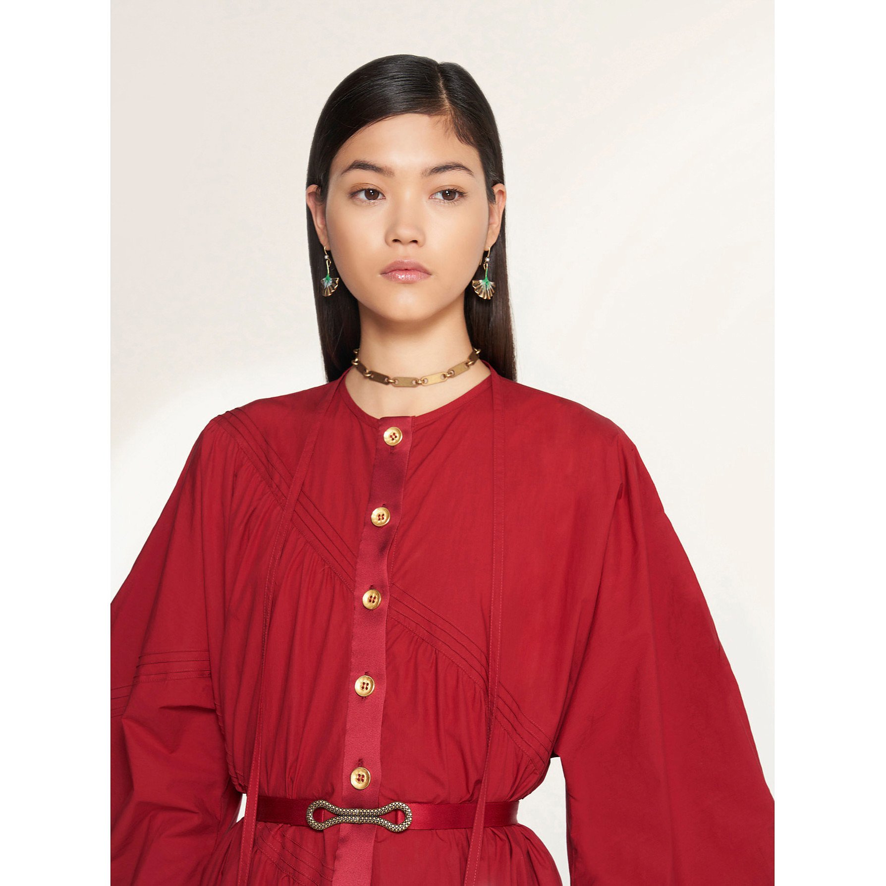 PORTS 1961 Ribbon Henley Dress