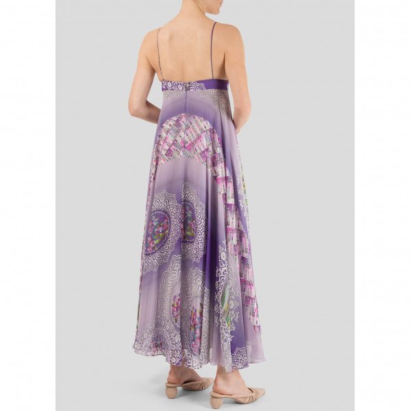 Matthew Williamson Printed Silk Maxi Dress