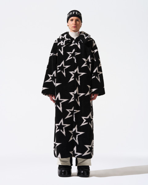 Perfect Moment Star Print Diana Coat