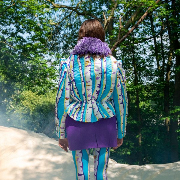 Linus Leonardsson Patterned Puffer Jacket