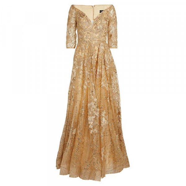 Jovani Off-The-Shoulder Embellished Gown
