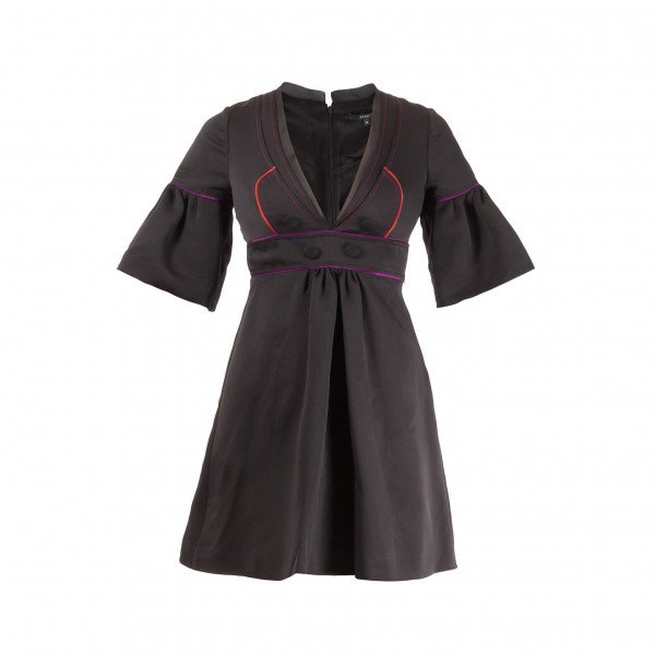 Gucci Puff Sleeve Mini Dress