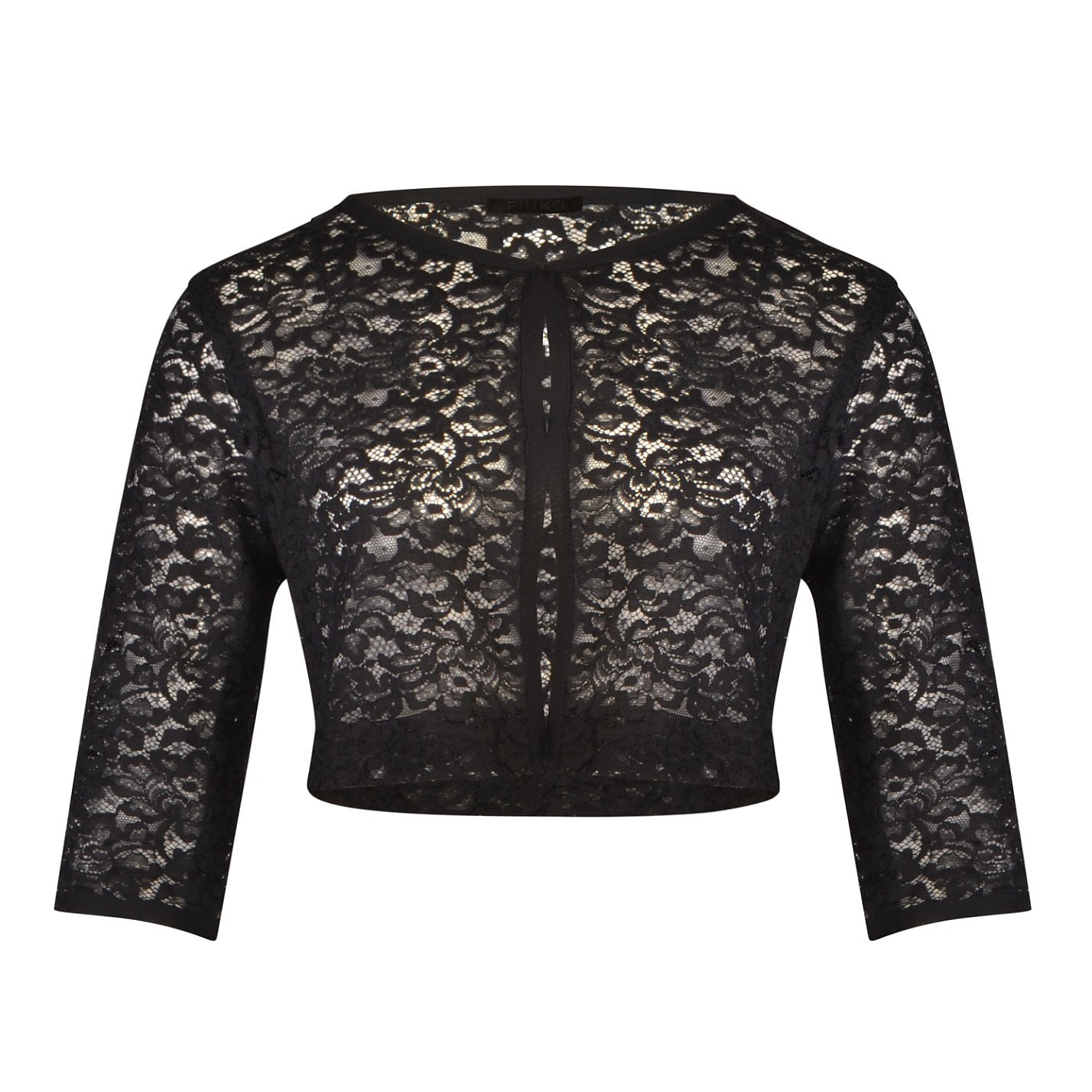 PINKO Cropped Lace Cover-Up