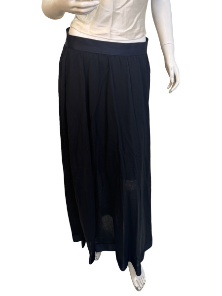 CHANEL Chanel Black Layered Skirt