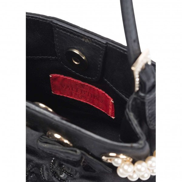 Valentino Pearl-Detail Shoulder Bag