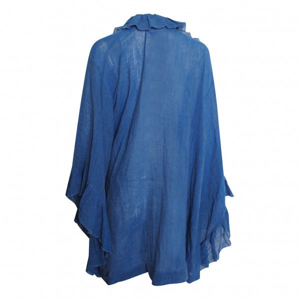 Lisa Marie Fernandez Gauze Wrap Mini Dress