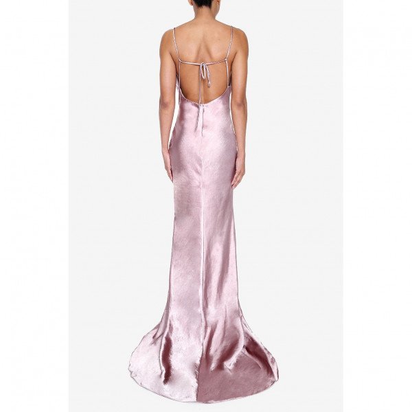 True Decadence Satin Cowl Neck Slip Dress