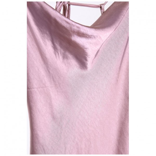 True Decadence Satin Cowl Neck Slip Dress