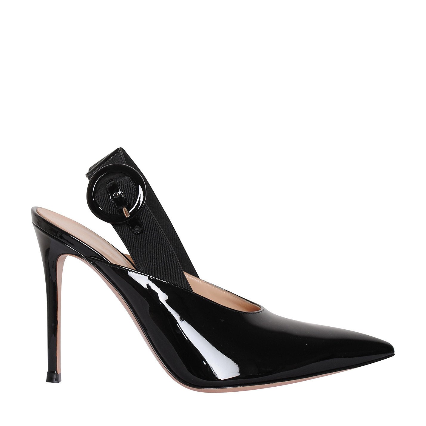 GIANVITO ROSSI Patent Leather Slingback Pumps