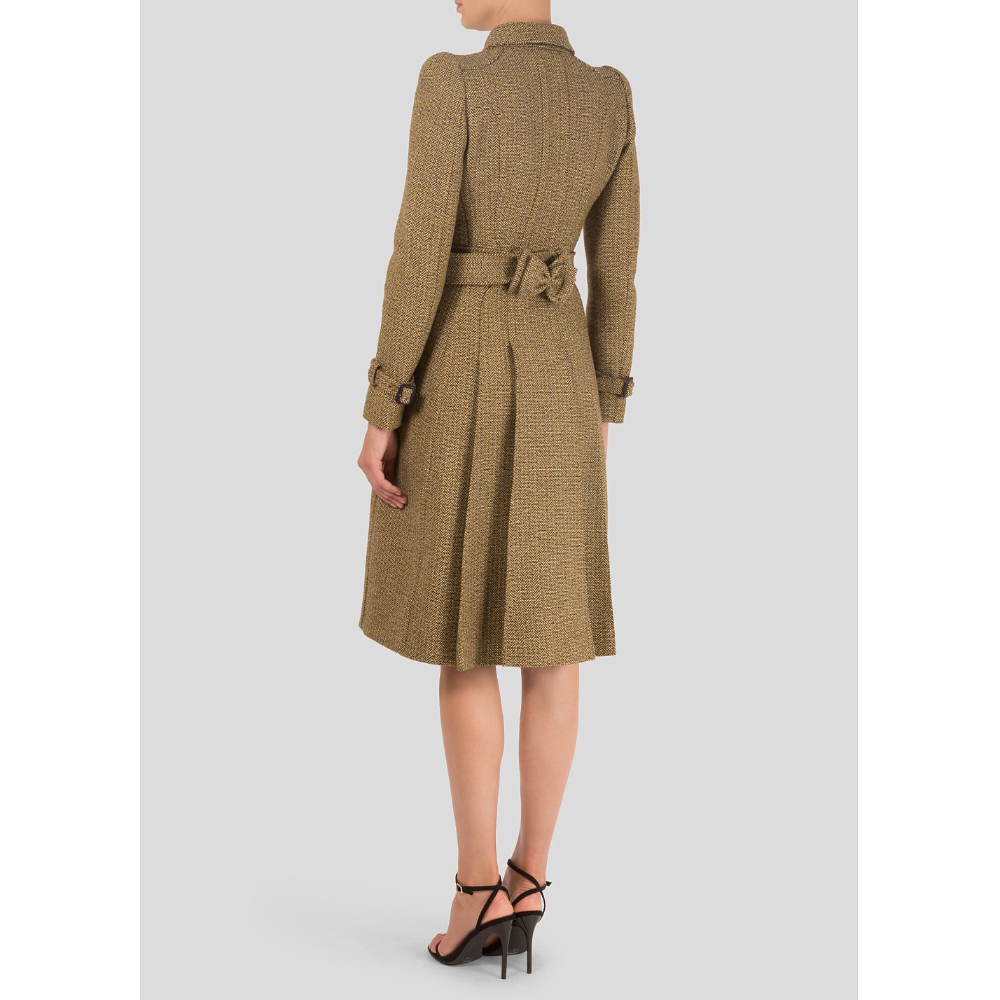 Rent or Buy Burberry Wool-Tweed Trench Coat from MyWardrobeHQ.com