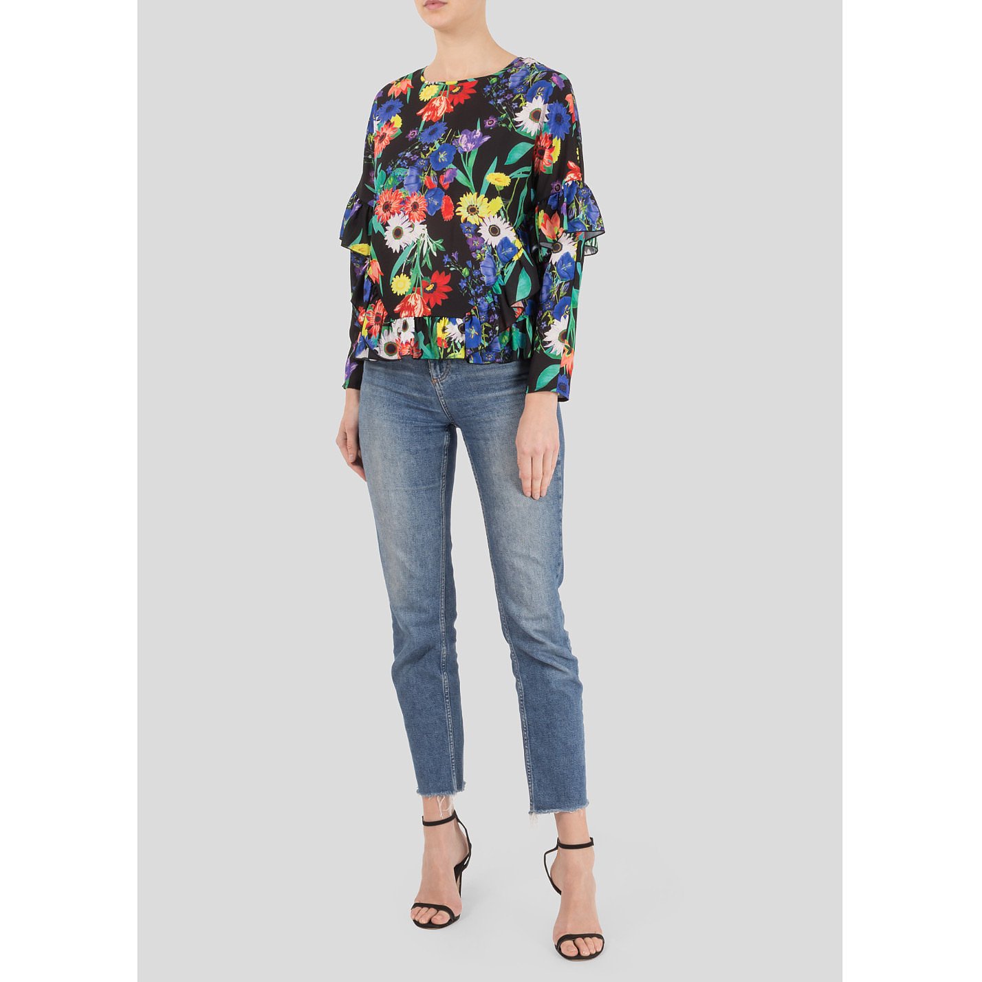 Studio by Preen Floral Ruffle Top
