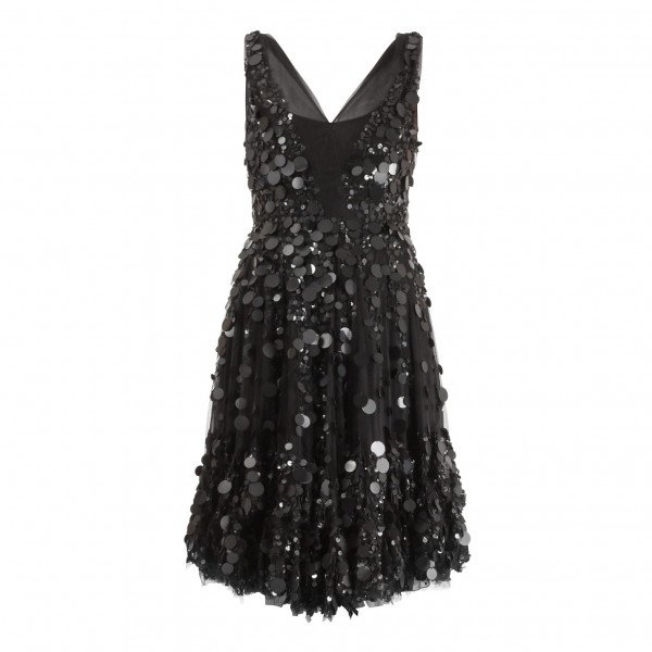 Valentino Sequin Embellished Dress