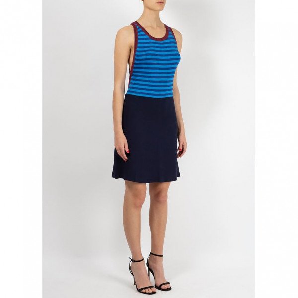 Sandro Sleeveless Striped Dress