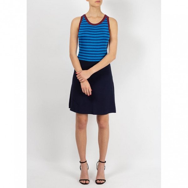 Sandro Sleeveless Striped Dress