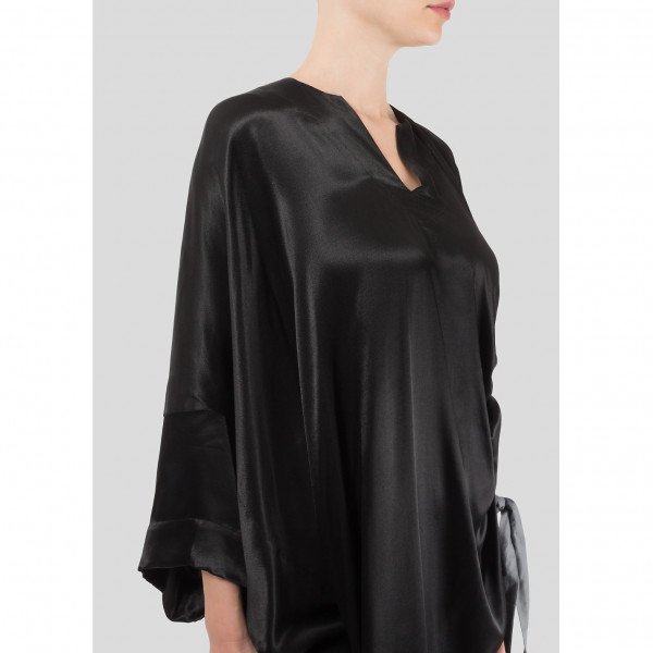 Vivienne Westwood Satin Kaftan Dress