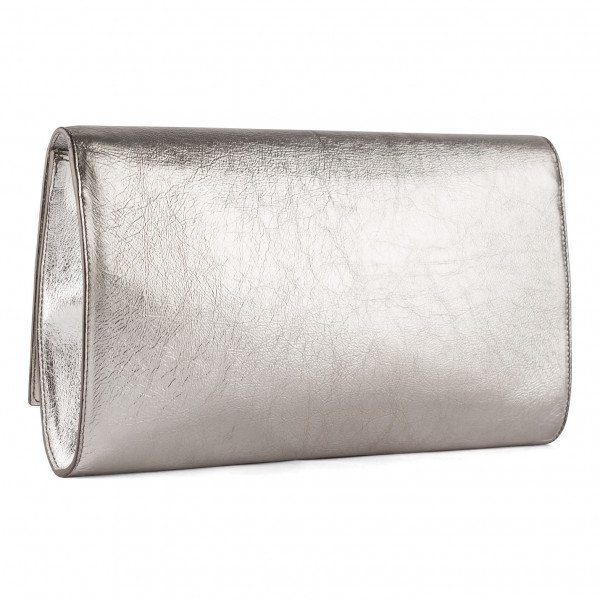 Saint Laurent Metallic Belle De Jour Clutch