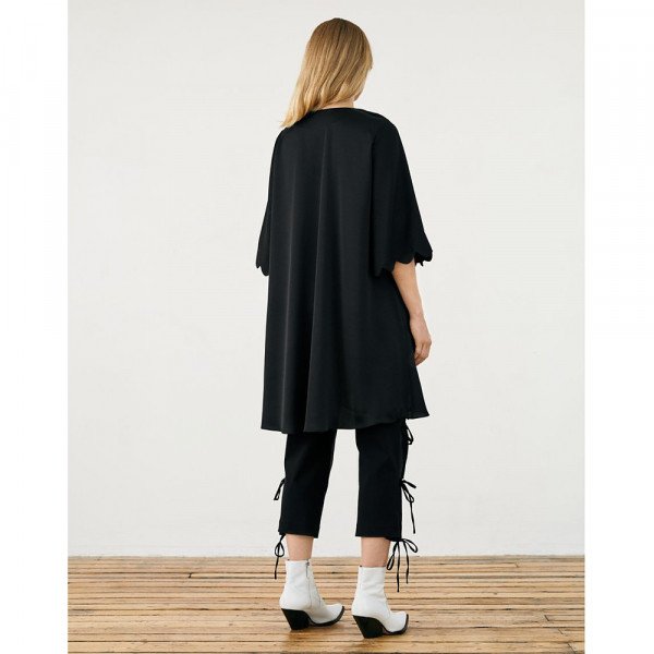 Mother Rose Scallop Cape Smock