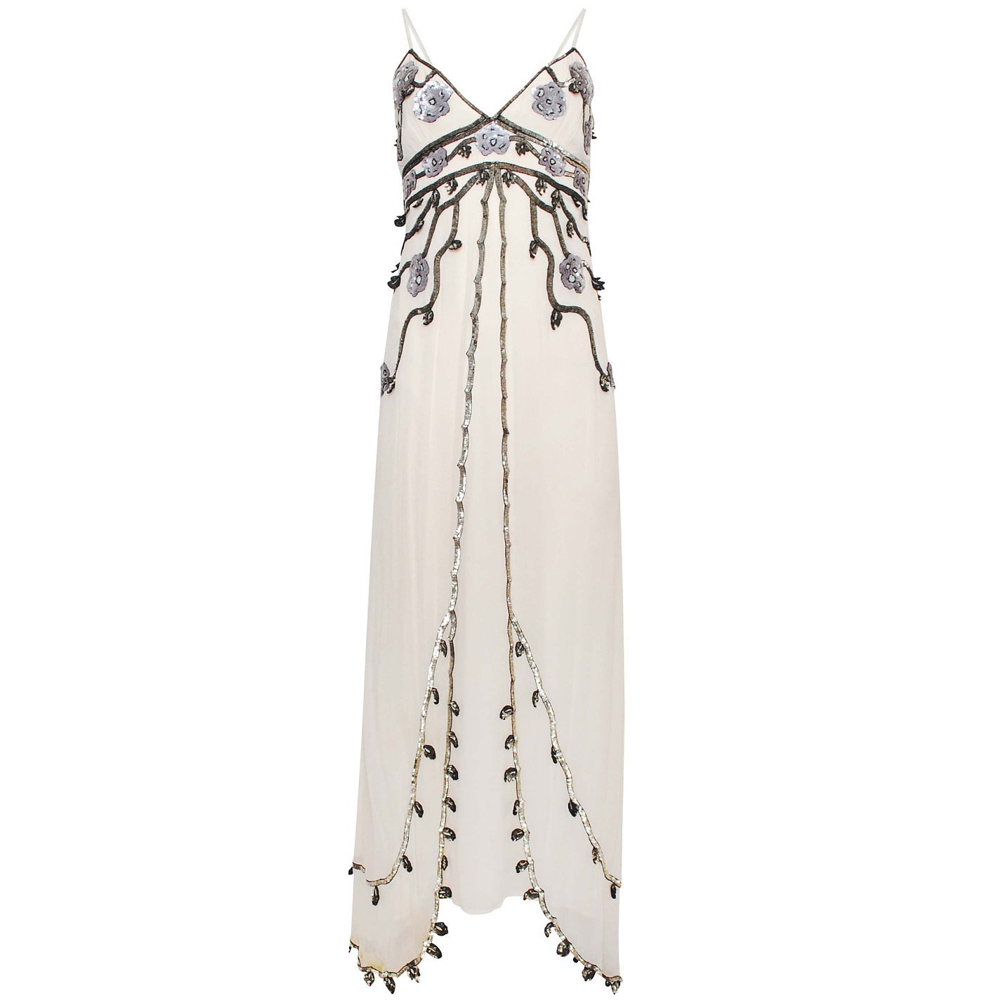 ALICE by Temperley Sequin-Embellished Slip Dress