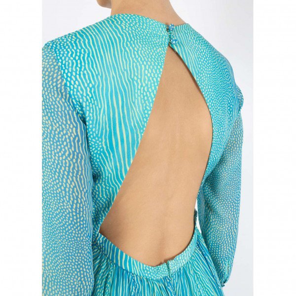 Dhela Printed Gown