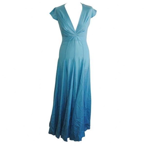 Issa deep v deals maxi dress