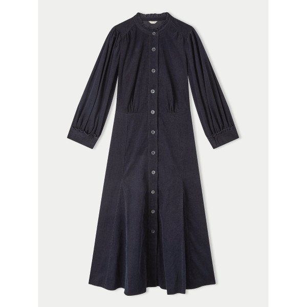 Jigsaw Cord Shirt Midi Dress