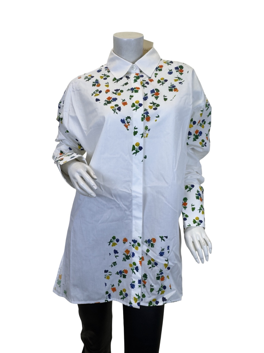 Loewe White Floral Button Up