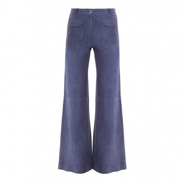 Gérard Darel Suede Flared Trousers