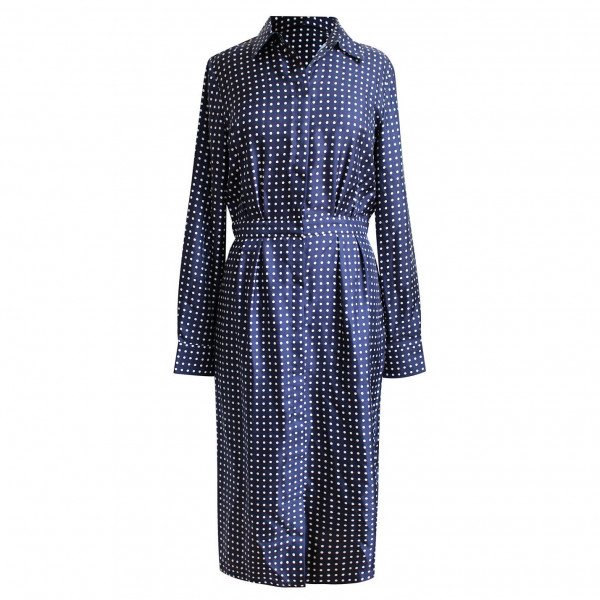 Gabriela Hearst Polka Dot Silk Shirt Dress