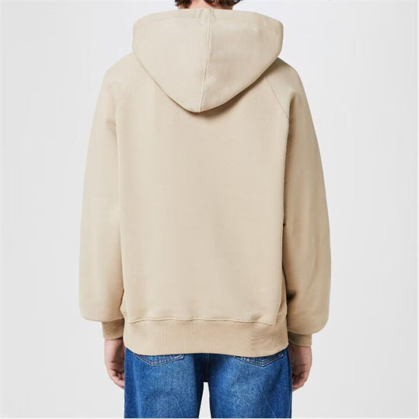 Ami Paris Ami De Coeur Hoodie in Champagne