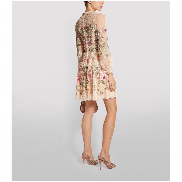Needle & Thread Rosalie Embellished Mini Dress
