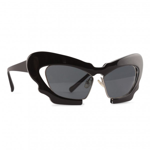 Linda Farrow Sculptural Mask Sunglasses