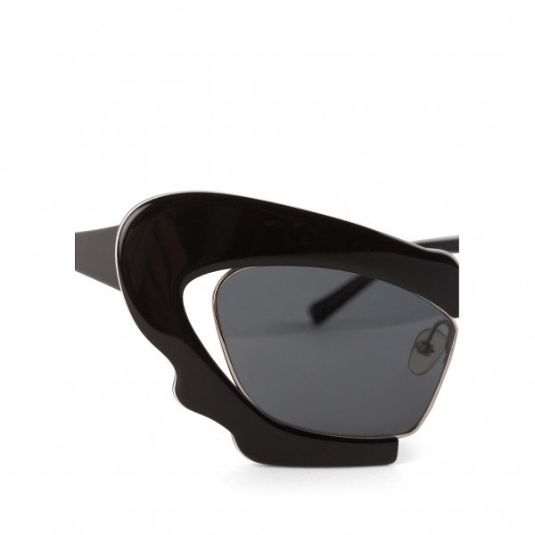 Linda Farrow Sculptural Mask Sunglasses