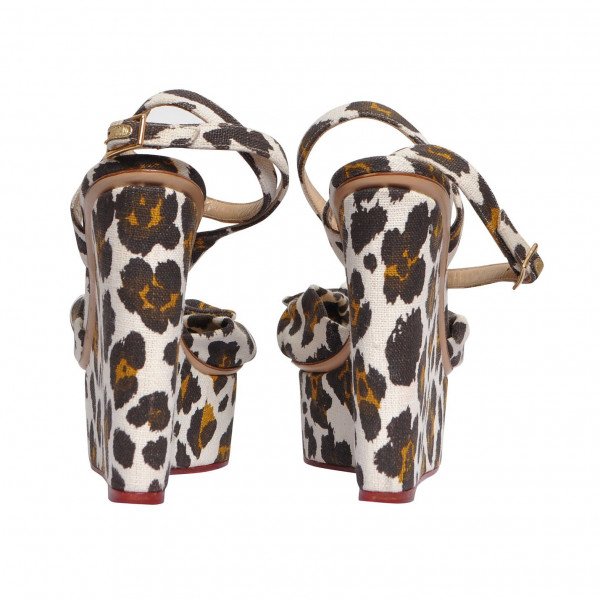 Charlotte Olympia Leopard-Print Wedges