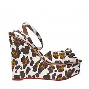 Wedges hot sale animal print