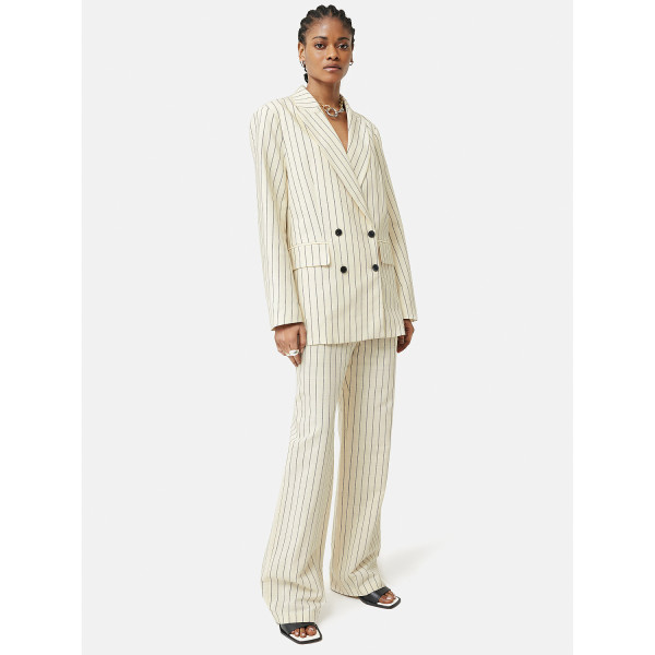 Jigsaw Italian Pinstripe Trousers