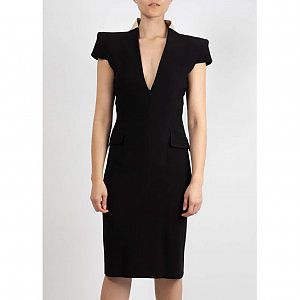 Rent Buy Victoria Beckham Tuxedo Dress | MY WARDROBE HQ