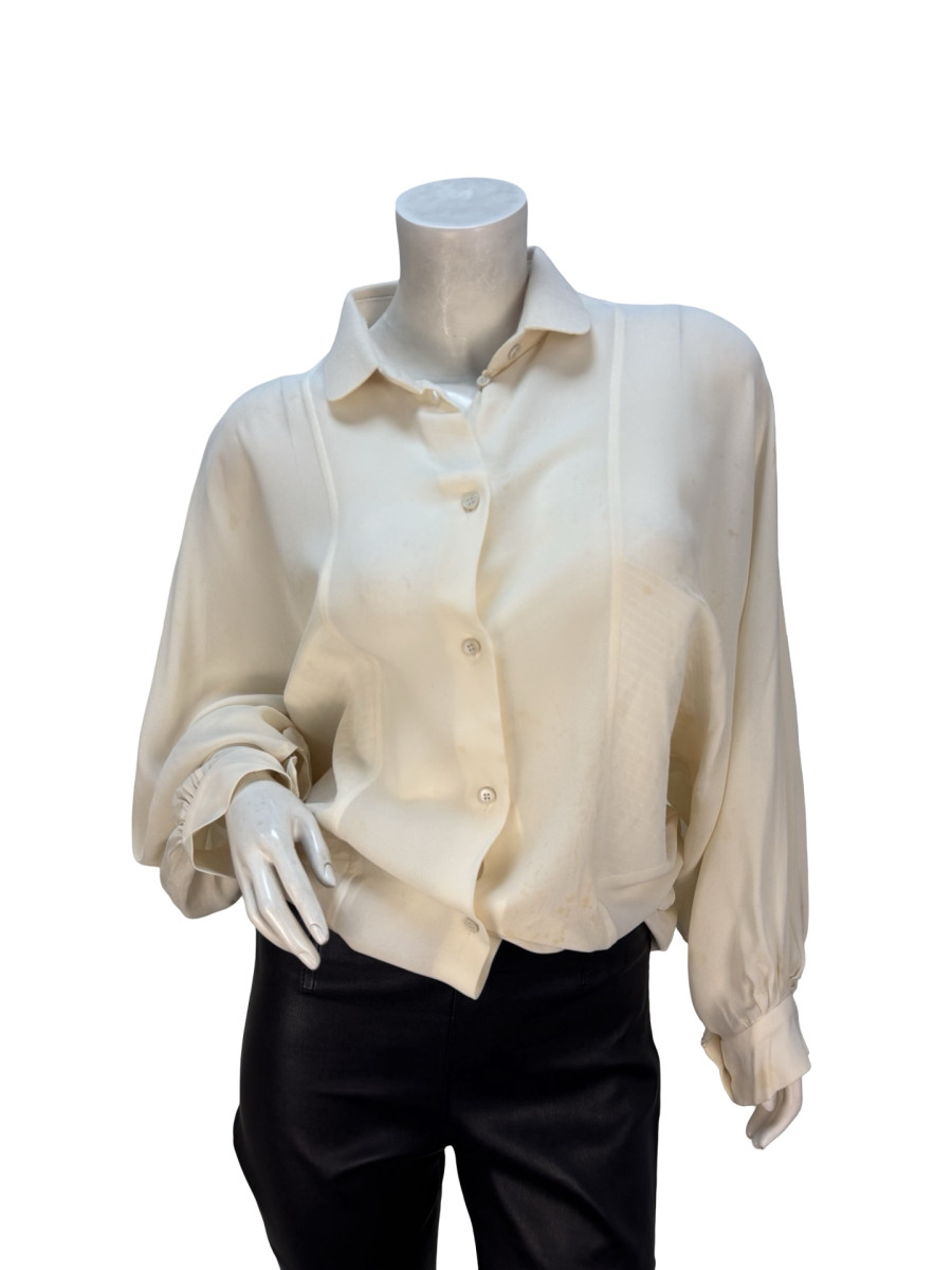 Fendi Sheer silk blouse
